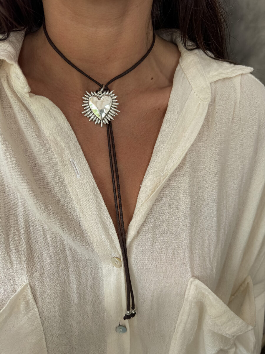 Collar Valentin marron - Imagen 2