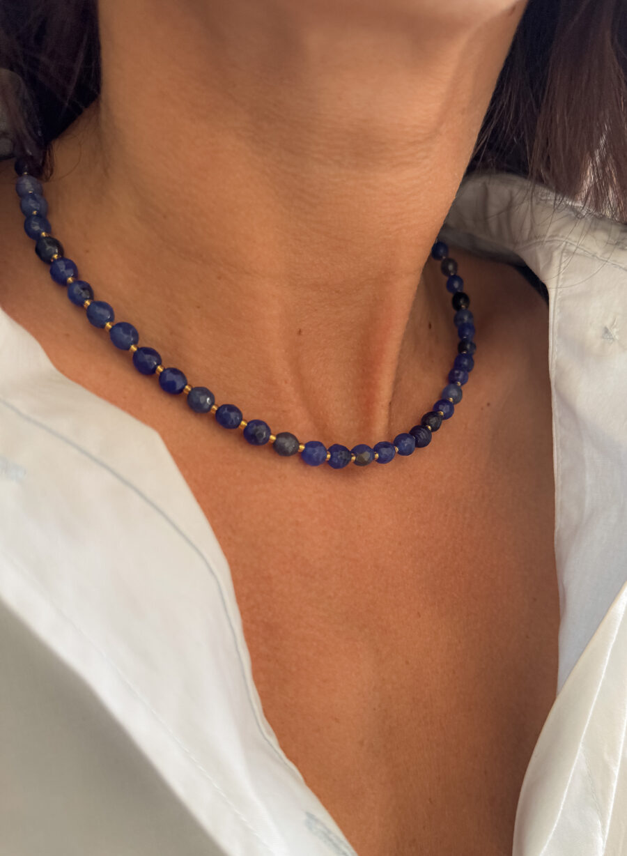 Collar Bash azul 40cm - Imagen 2