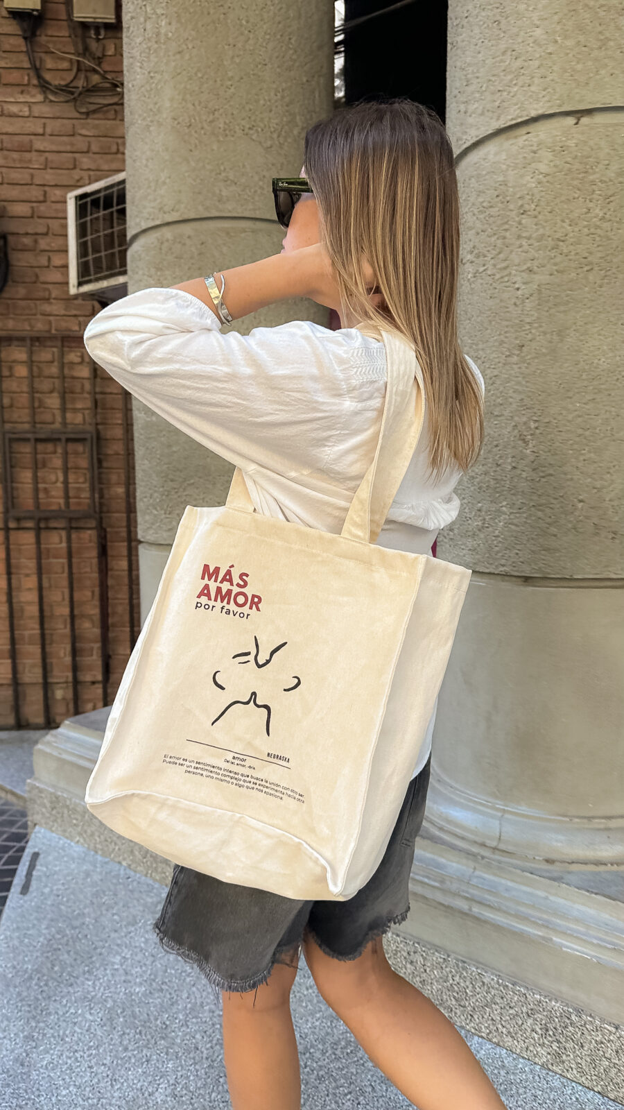 Tote bag Amor - Imagen 2